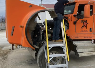 this image shows truck brake service in Billings, Montana